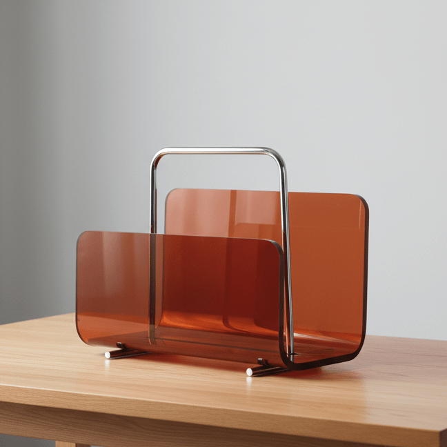 STYLEFILE Acrylic Magazine Holder