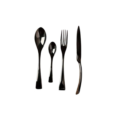 NOIRVIA Black Stainless Steel Cutlery