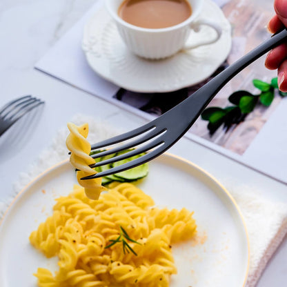 NOIRVIA Black Stainless Steel Cutlery