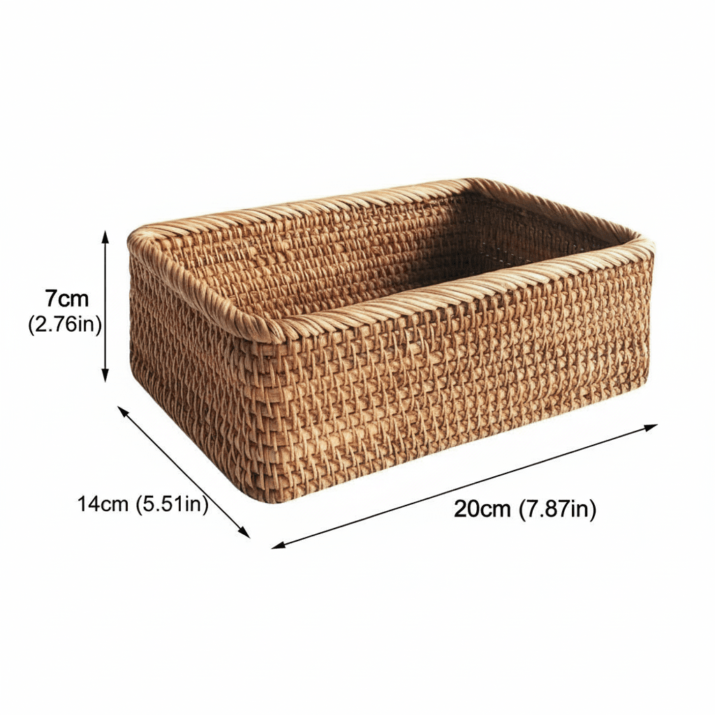 RUSTELLE Rattan Baskets