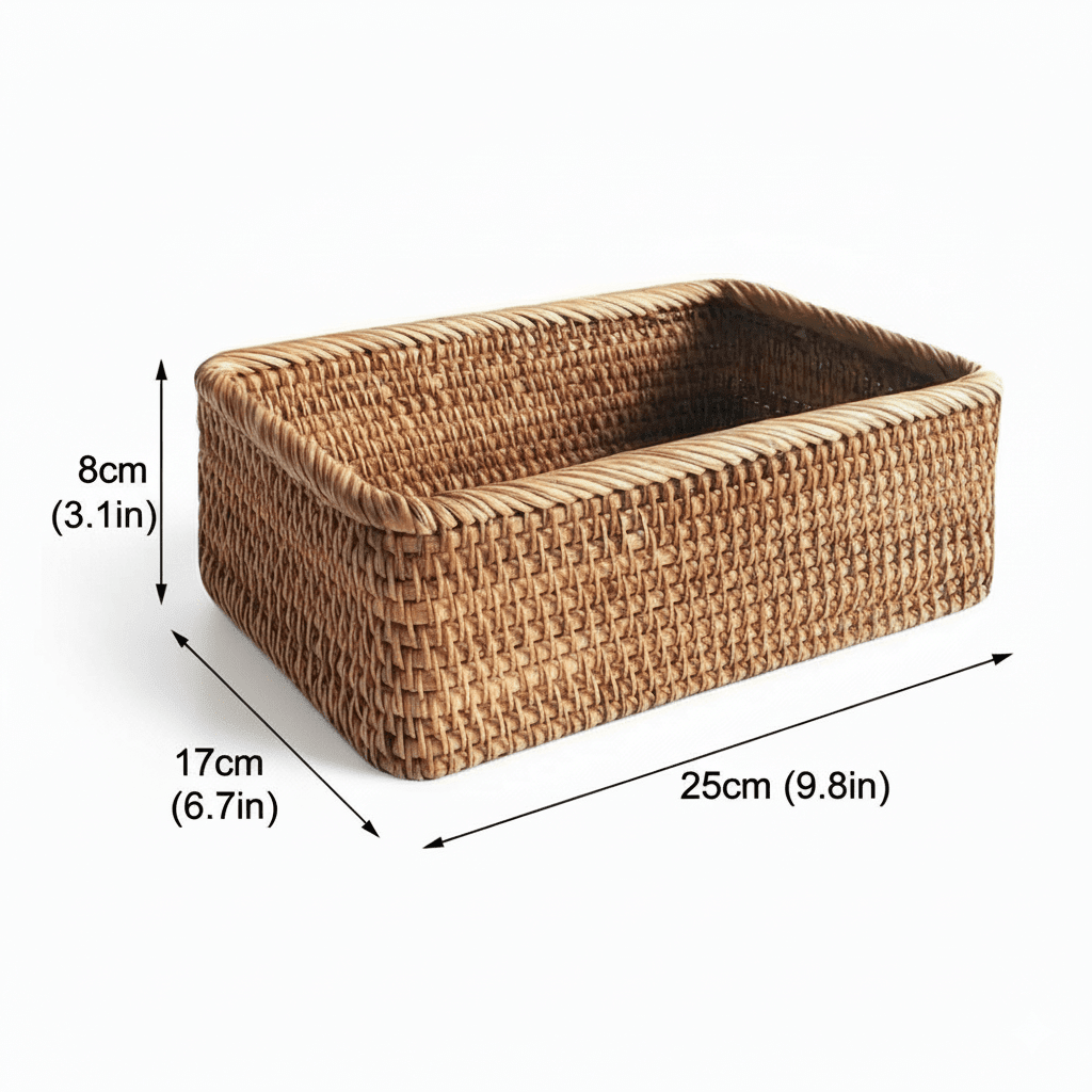RUSTELLE Rattan Baskets