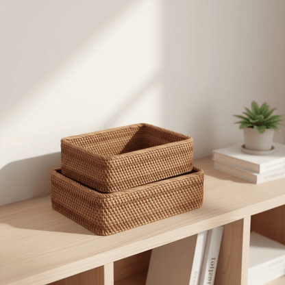 RUSTELLE Rattan Baskets
