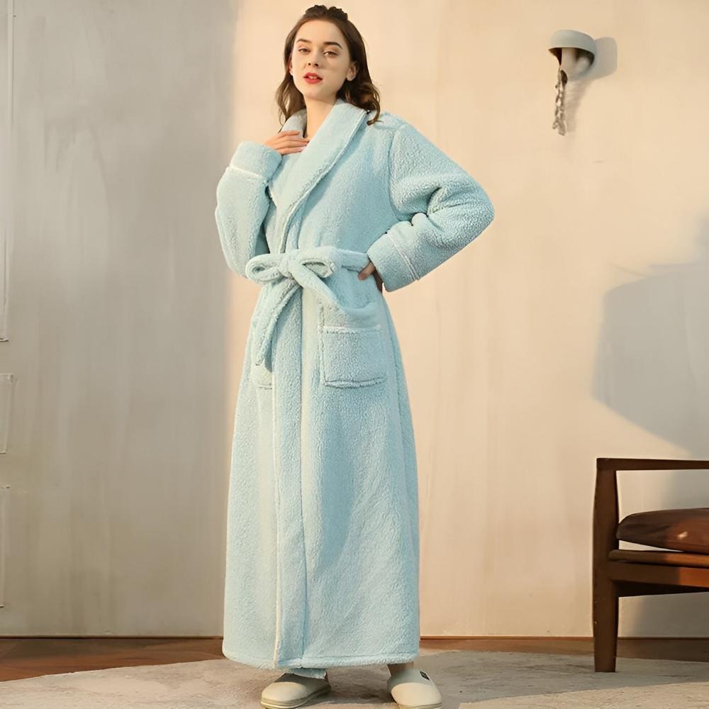 SERENELLE Soft Pastel Bathrobe