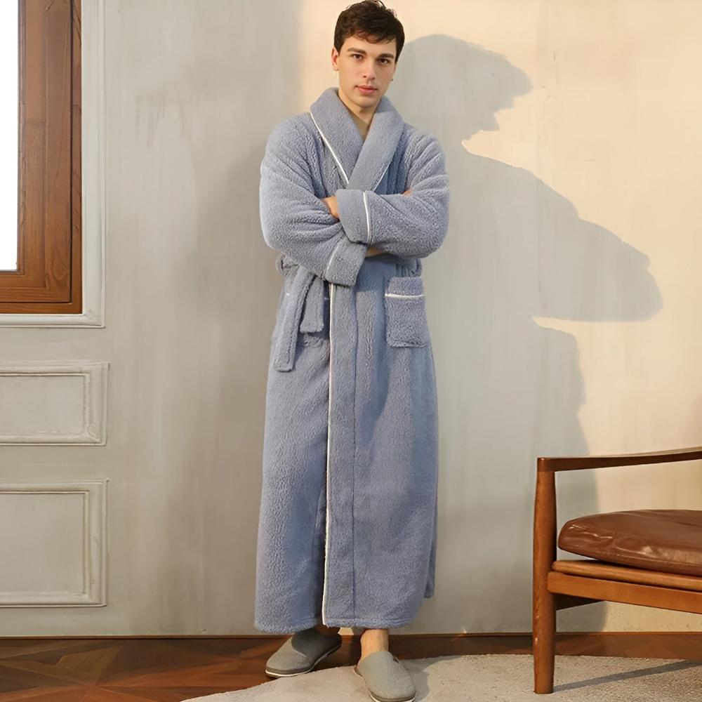 SERENELLE Soft Pastel Bathrobe