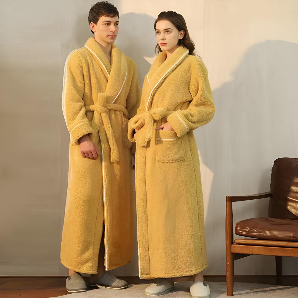 SERENELLE Soft Pastel Bathrobe