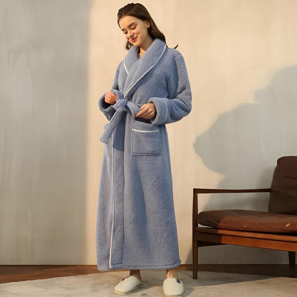 SERENELLE Soft Pastel Bathrobe