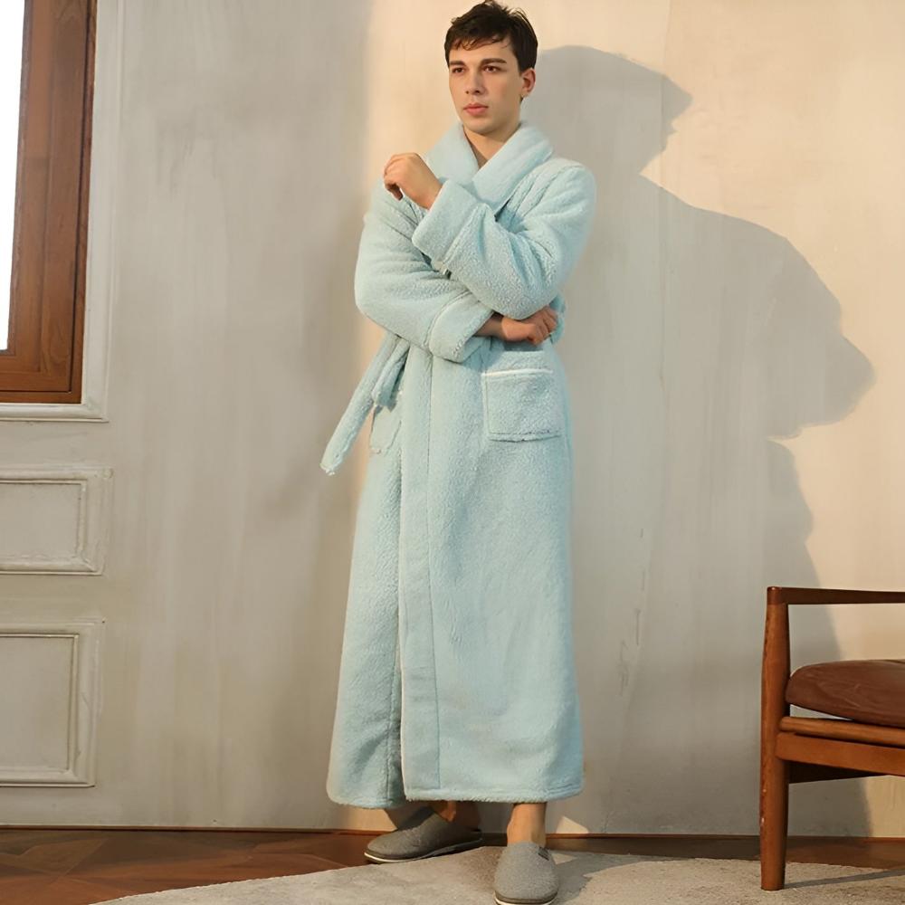 SERENELLE Soft Pastel Bathrobe