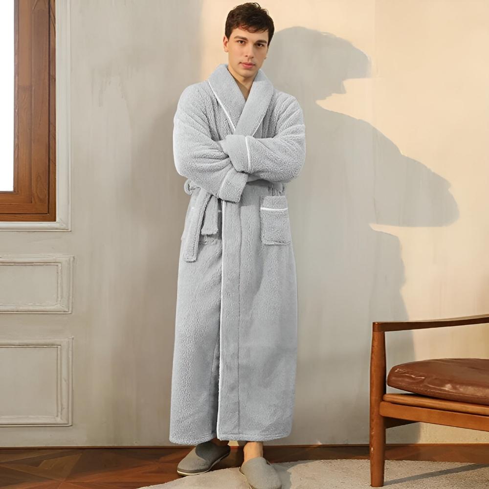 SERENELLE Soft Pastel Bathrobe