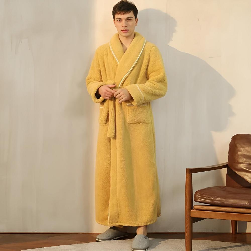 SERENELLE Soft Pastel Bathrobe