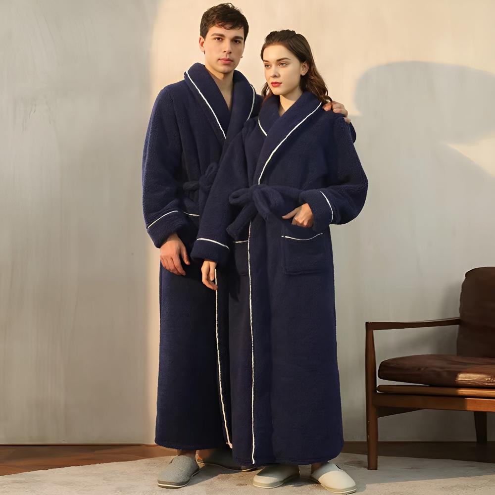 SERENELLE Soft Pastel Bathrobe