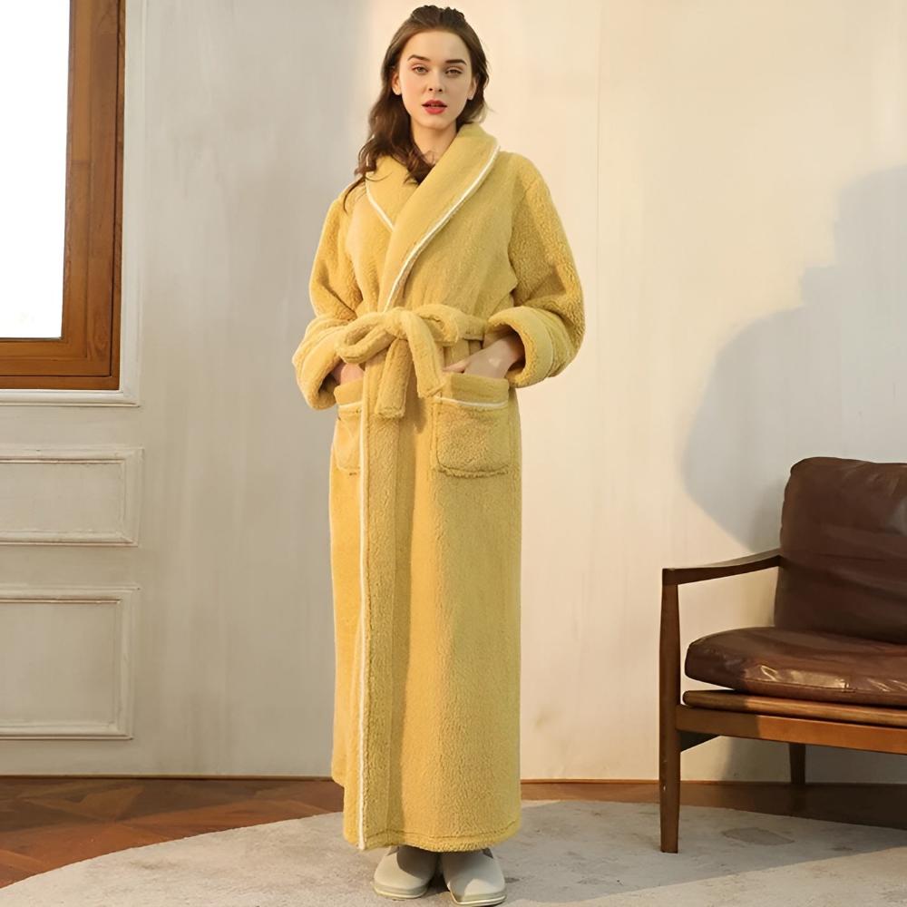 SERENELLE Soft Pastel Bathrobe