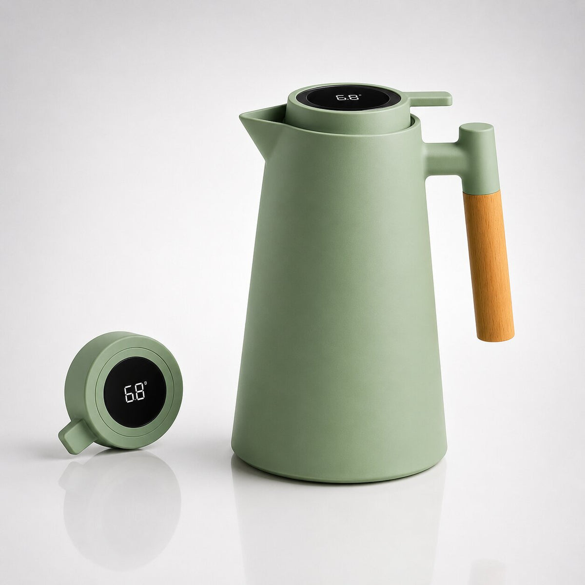 Thermos Flask with Temperature Display – photo 10