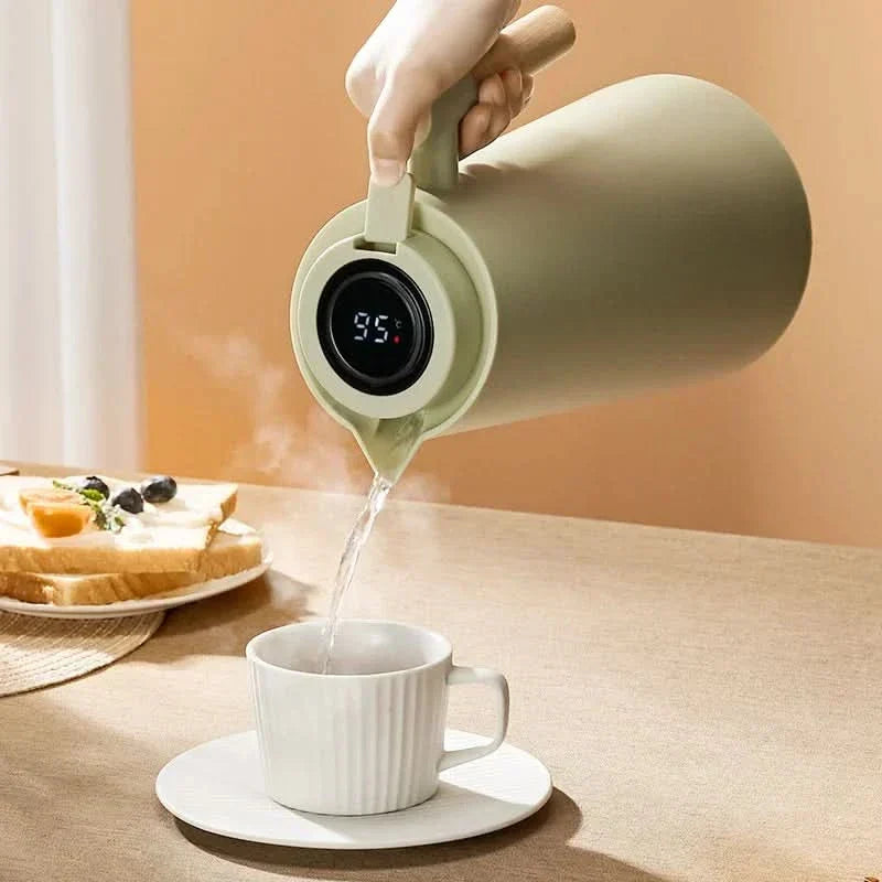 Thermos Flask with Temperature Display – photo 2