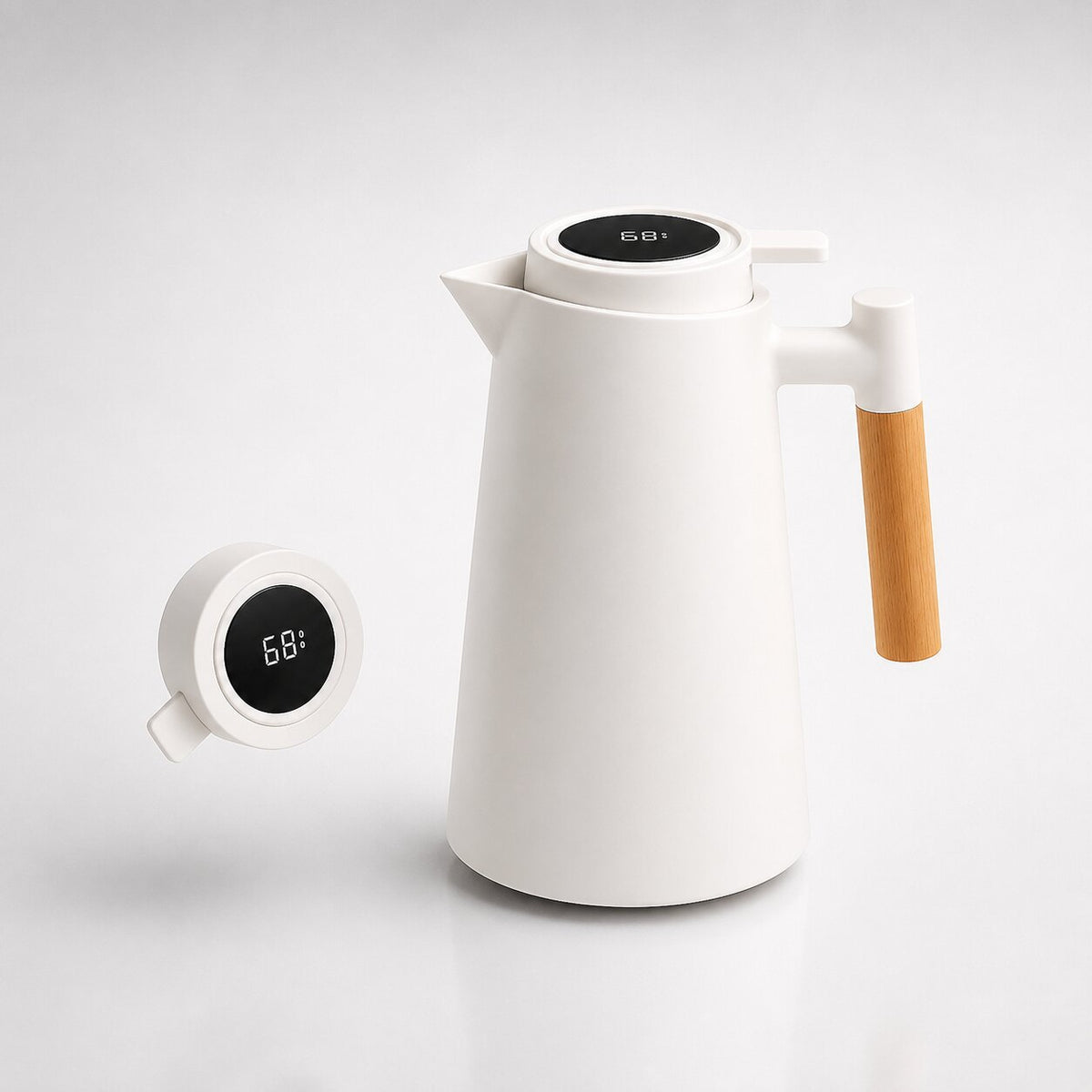 Thermos Flask with Temperature Display – photo 7