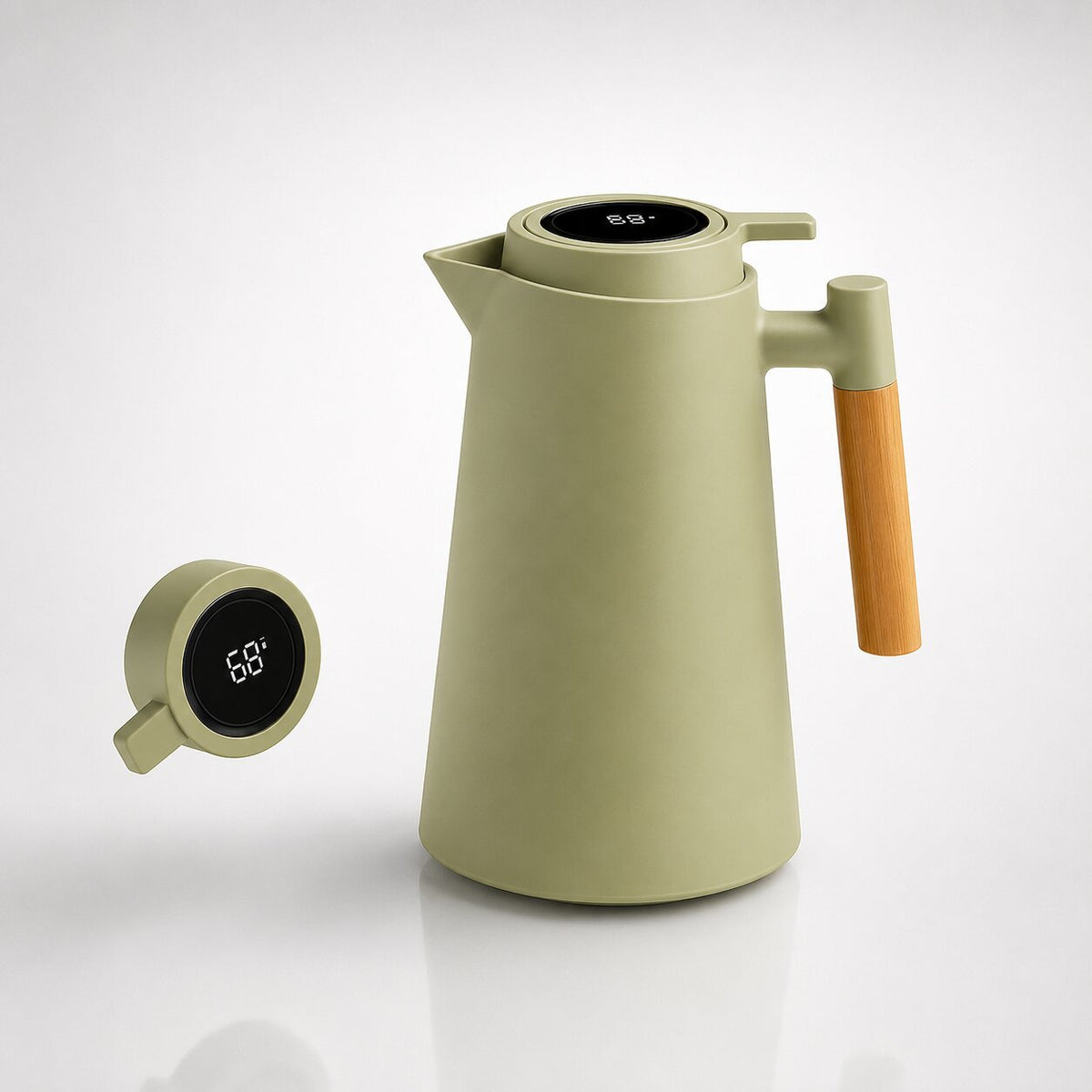 Thermos Flask with Temperature Display – photo 8