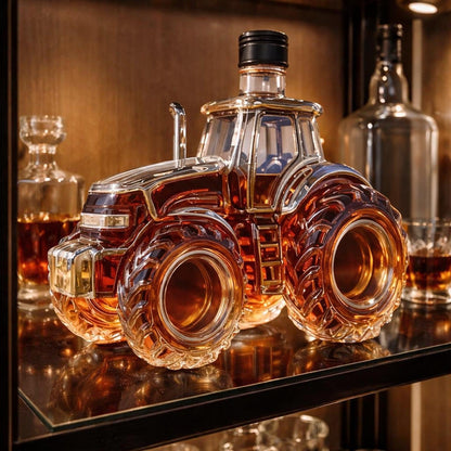 Tractor Whiskey Decanter
