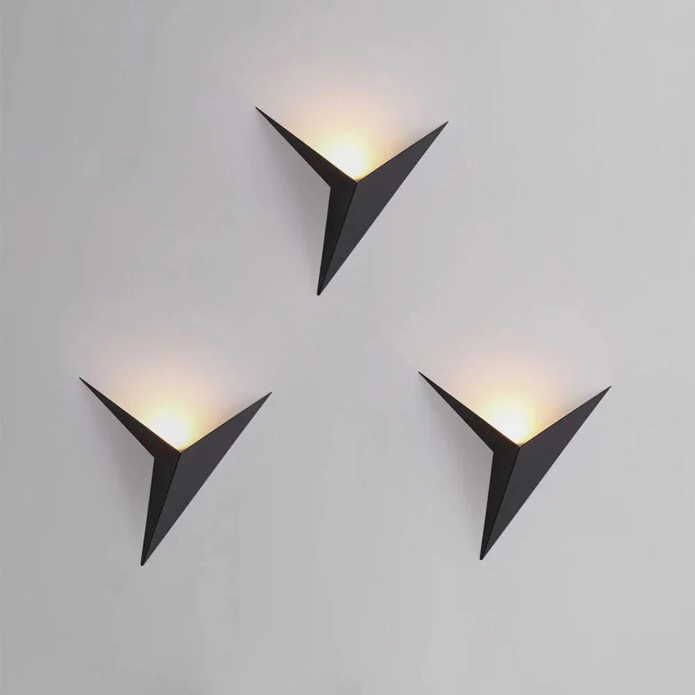 TRIGLOW LED Triangle Wall Light