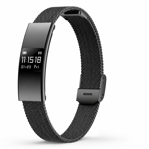 Ultra Thin Smartwatch, IPX8 Waterproof Activity & Health Tracking Watch for iPhone and Android