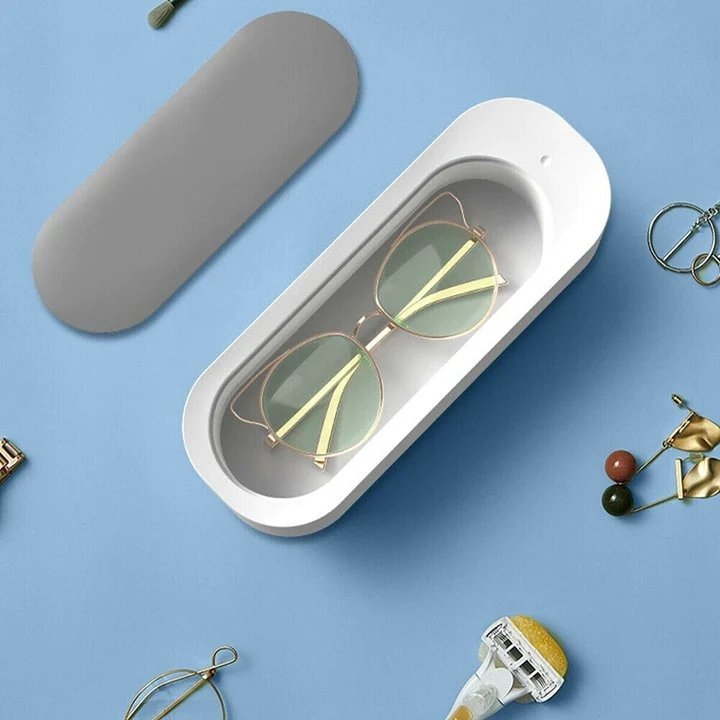 Ultrasonic Jewelry Cleaner, Ultrasonic Cleaning Machine for Rings, Glasses, Watches & Coins