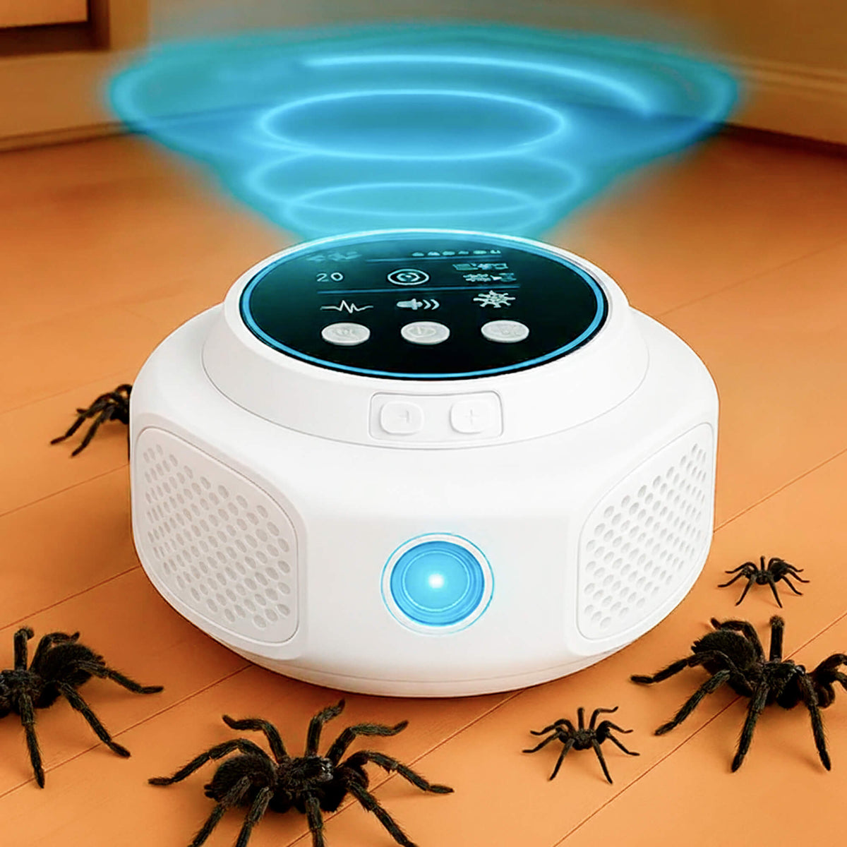 Ultrasonic Plug-In Spider Repellent – White