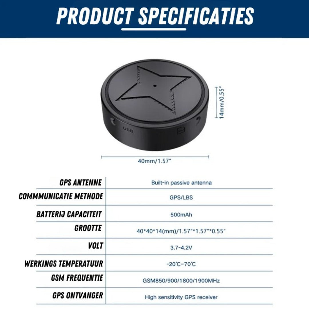 Strong Magnetic GPS Tracker