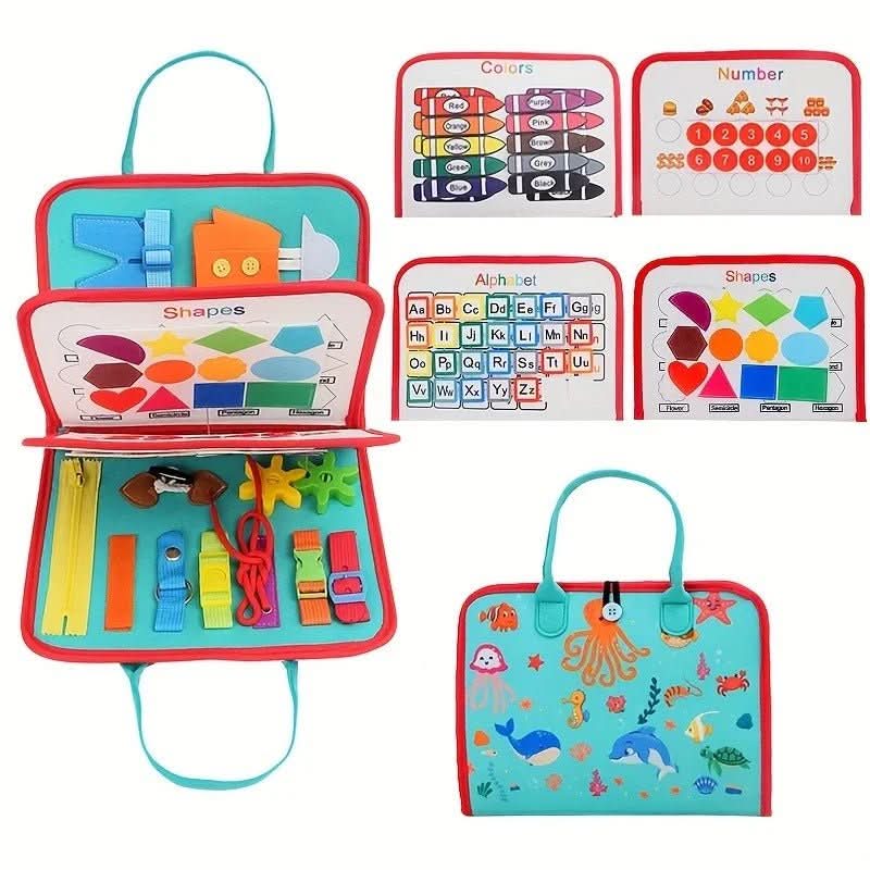 WonderTots Colours Shapes Discovery Book