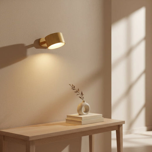 Magnetic Wall Light, 360° Cordless USB Rechargeable Wall Lamp with 3 Brightness Levels