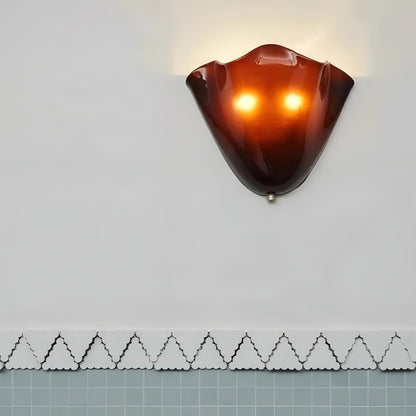 VINTGLOW Stained Glass LED Wall Lamp
