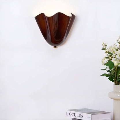 VINTGLOW Stained Glass LED Wall Lamp