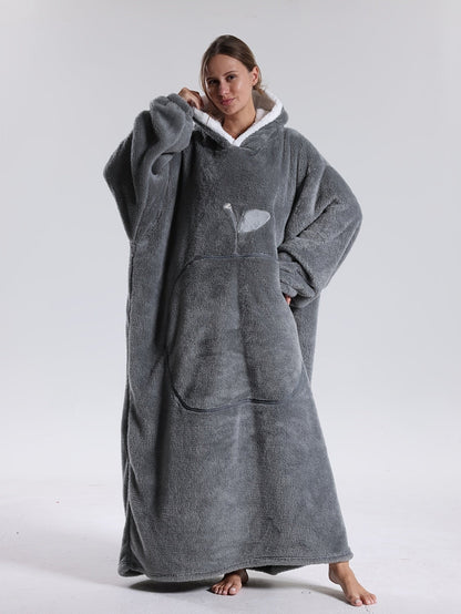 Oversized Hooded Blanket Hoodie