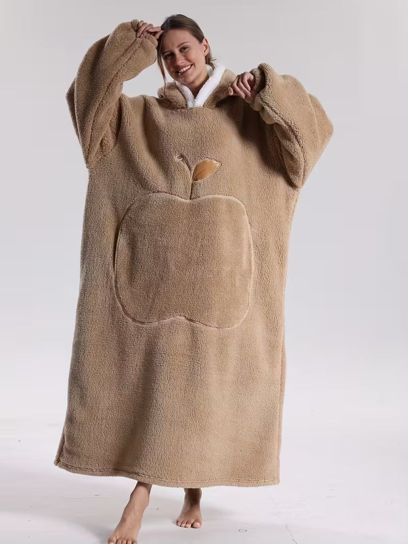 Oversized Hooded Blanket Hoodie