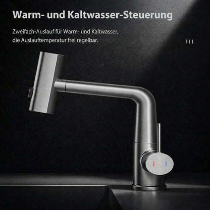 Pull-Out Kitchen Faucet, 5 Spray Modes