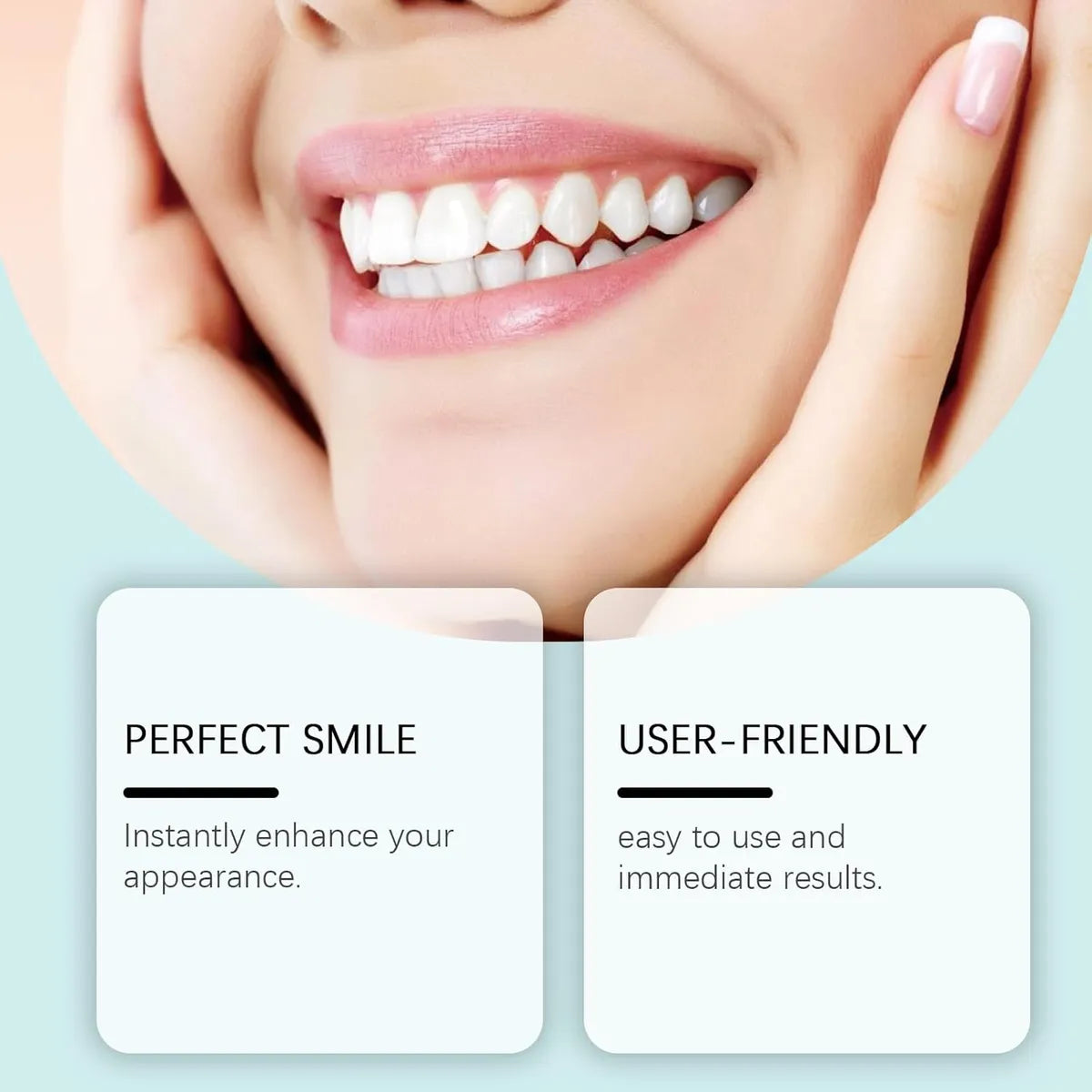 Water Resistant Silicone Dentures, Soft Cosmetic Denture Kit for Natural-Looking All-Day Wear – photo 4