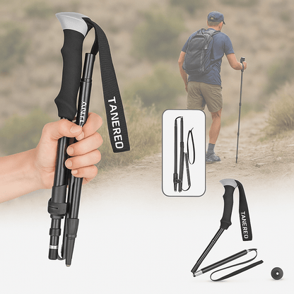 TREKKIFY Adjustable Foldable Walking Poles