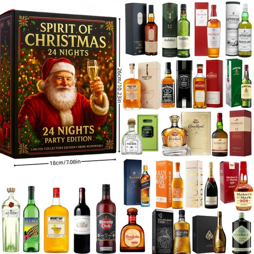 Whisky Advent Calendar 2026, Collector Mini Bottle Countdown for Whisky Lovers