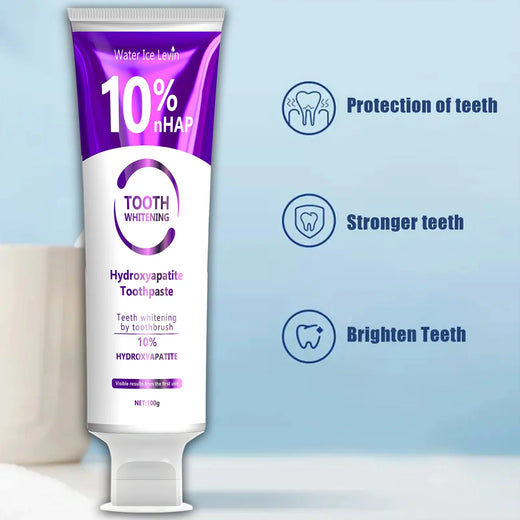 Whitening Toothpaste with 10% Hydrogen Peroxide, Gentle Daily Toothpaste for Surface Stains & Fresh Breath