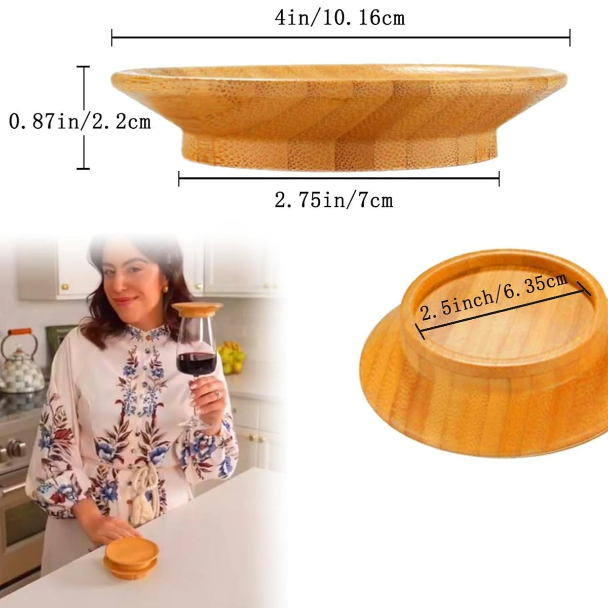 Wine Glass Topper – photo 7