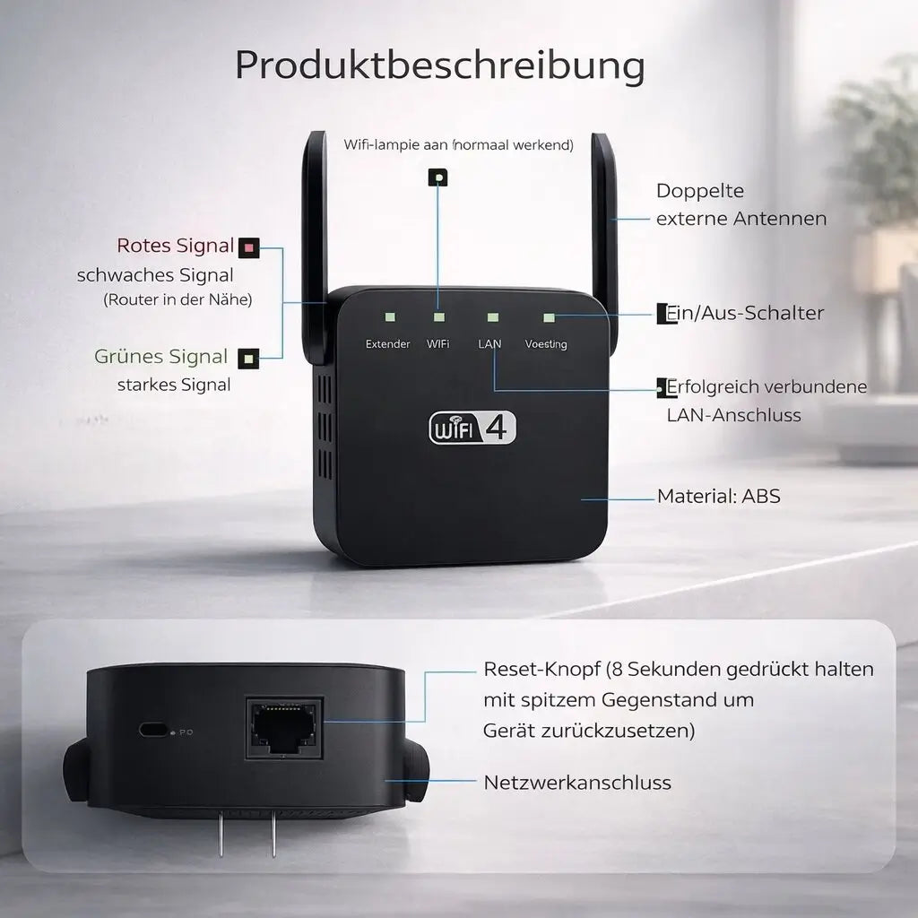 WiFi Booster and Repeater