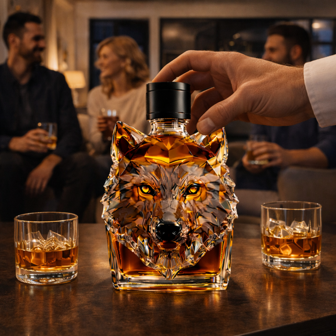 Wolf Whiskey Decanter – photo 7