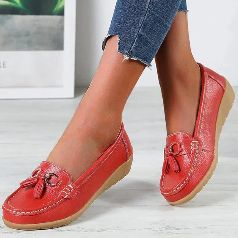 Women's Leather Loafers – photo 10
