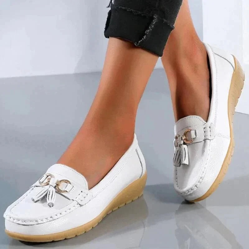 Women's Leather Loafers – photo 11