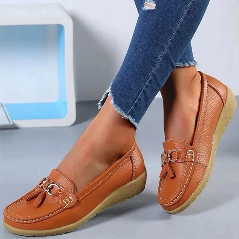 Women's Leather Loafers – photo 6