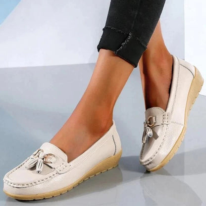 Women's Leather Loafers – photo 9