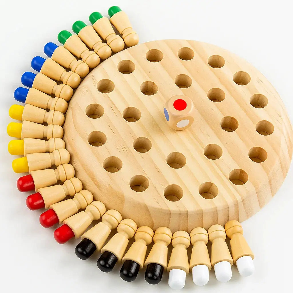 Wooden Memory Game