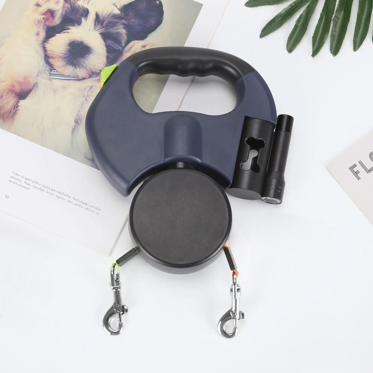 PROPET DUO Rolling Lead for Two Dogs iwt2