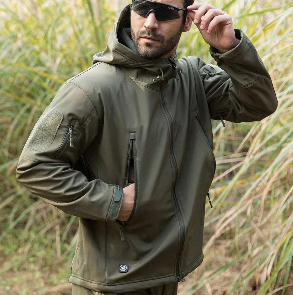 Waterproof Windproof Outdoor Set with Fleece Lining