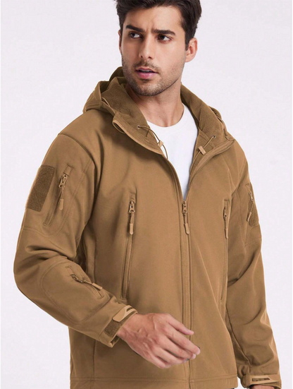 Waterproof Windproof Outdoor Set with Fleece Lining